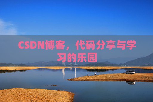 CSDN博客，代码分享与学习的乐园